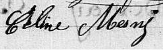 Signature - Léona Céline MESNY